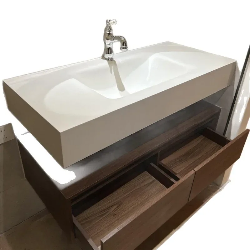 Internet celebrity bathroom cabinet combination rock slab hot bending ceramic integrated hand face basin toilet toilet wash inte
Internet celebrity bathroom cabinet combination rock slab hot bending ceramic integrated hand face basin toilet toilet wash inte