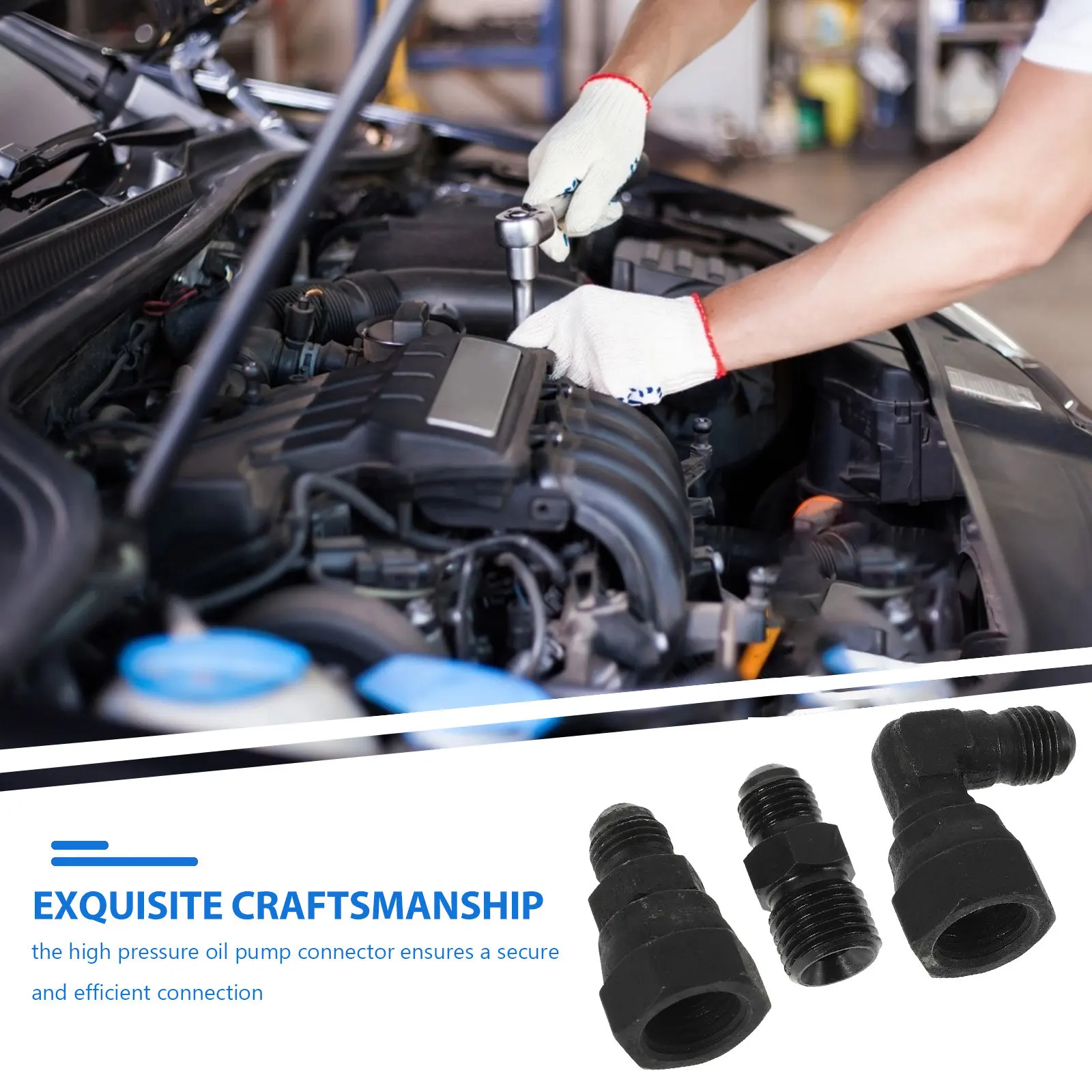 1Set High Pressure Injector Nozzle Connector Aluminum Alloy Quick Connect Oil Pump Fitting for Engine Fuel System Testing Leak
1Set High Pressure Injector Nozzle Connector Aluminum Alloy Quick Connect Oil Pump Fitting for Engine Fuel System Testing Leak