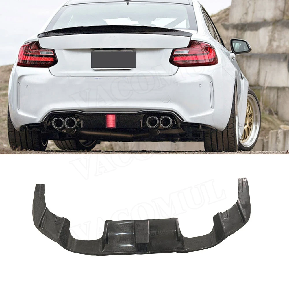 VACOMUL Carbon Fiber Rear Bumper Lip Diffuser for BMW 2 Series F87 M2C Coupe 2 Door 2016 2017 2018 Car Styling
VACOMUL Carbon Fiber Rear Bumper Lip Diffuser for BMW 2 Series F87 M2C Coupe 2 Door 2016 2017 2018 Car Styling