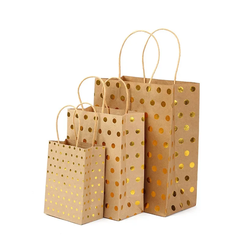 5 Pcs Dot Star Kraft Paper Bags with Handles Birthday Wedding Christmas Party Decoration Baby Shower New Year Gift Packaging
5 Pcs Dot Star Kraft Paper Bags with Handles Birthday Wedding Christmas Party Decoration Baby Shower New Year Gift Packaging