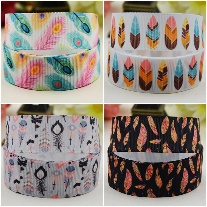 22mm 25mm 38mm Feather Cartoon Character printed Grosgrain Ribbon for DIY Hair Bows Merry Party Gift Decoration 10 Yards
22mm 25mm 38mm Feather Cartoon Character printed Grosgrain Ribbon for DIY Hair Bows Merry Party Gift Decoration 10 Yards