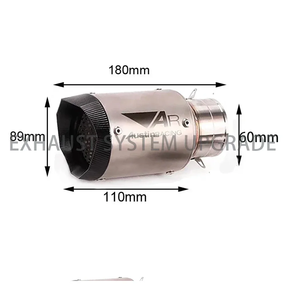 Выхлопной глушитель для мотоцикла CBR650R CBR1000R R1 R6 Z900RS GSXR1000 S1000RR K7 60
Выхлопной глушитель для мотоцикла CBR650R CBR1000R R1 R6 Z900RS GSXR1000 S1000RR K7 60