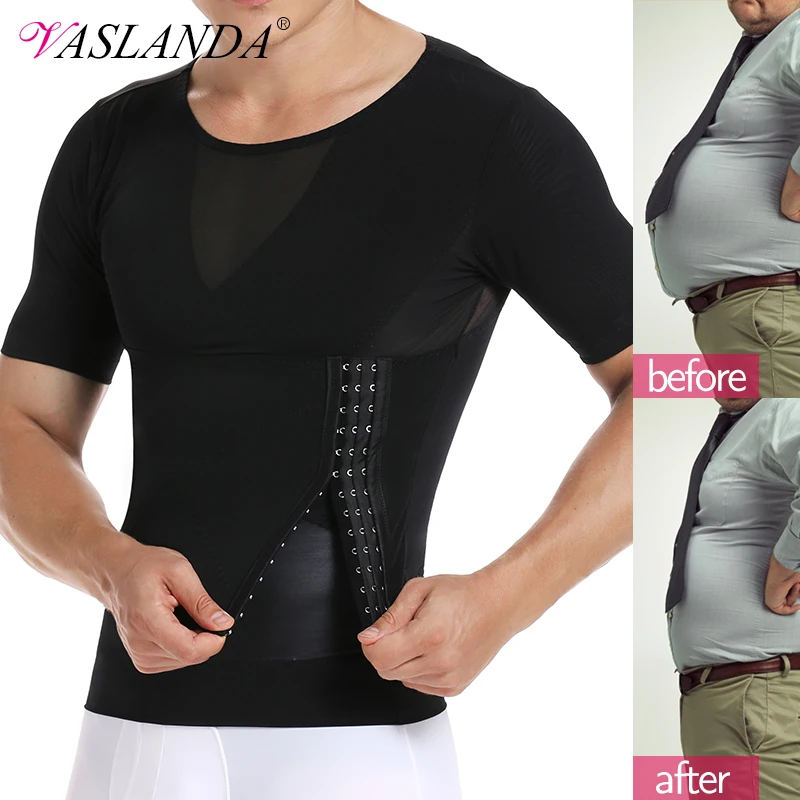Men Body Shaper Waist Trainer Tummy Control T-Shirt Compression Shirts Weight Loss Slimming Underwear Abdomen Slim Tank Tops
Men Body Shaper Waist Trainer Tummy Control T-Shirt Compression Shirts Weight Loss Slimming Underwear Abdomen Slim Tank Tops
