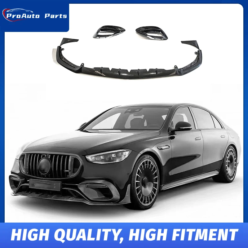 W223 S63 B Style Dry Carbon Передняя губа для Mercedes-Benz S-Class W223 S63 Вентиляционное отверстие переднего бампера со светодиодом 1:1 Идеально подходит
W223 S63 B Style Dry Carbon Передняя губа для Mercedes-Benz S-Class W223 S63 Вентиляционное отверстие переднего бампера со светодиодом 1:1 Идеально подходит