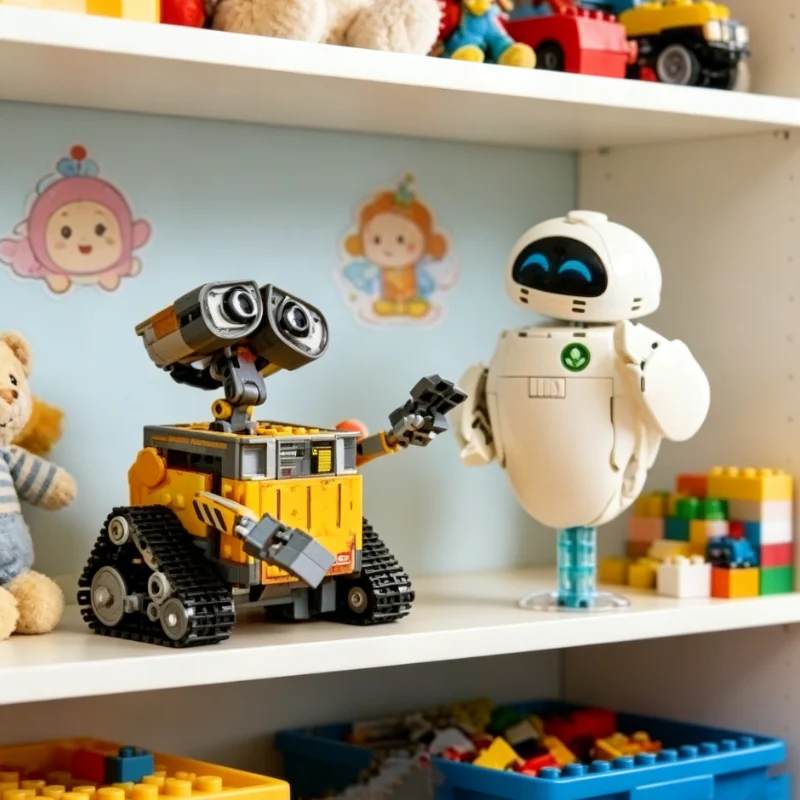 2026 New 811PCS Cartoon Character WALL-E&EVE Building Blocks Movie Figure Blocks Set Bricks Toys for Party Birthday Gifts
2026 New 811PCS Cartoon Character WALL-E&EVE Building Blocks Movie Figure Blocks Set Bricks Toys for Party Birthday Gifts