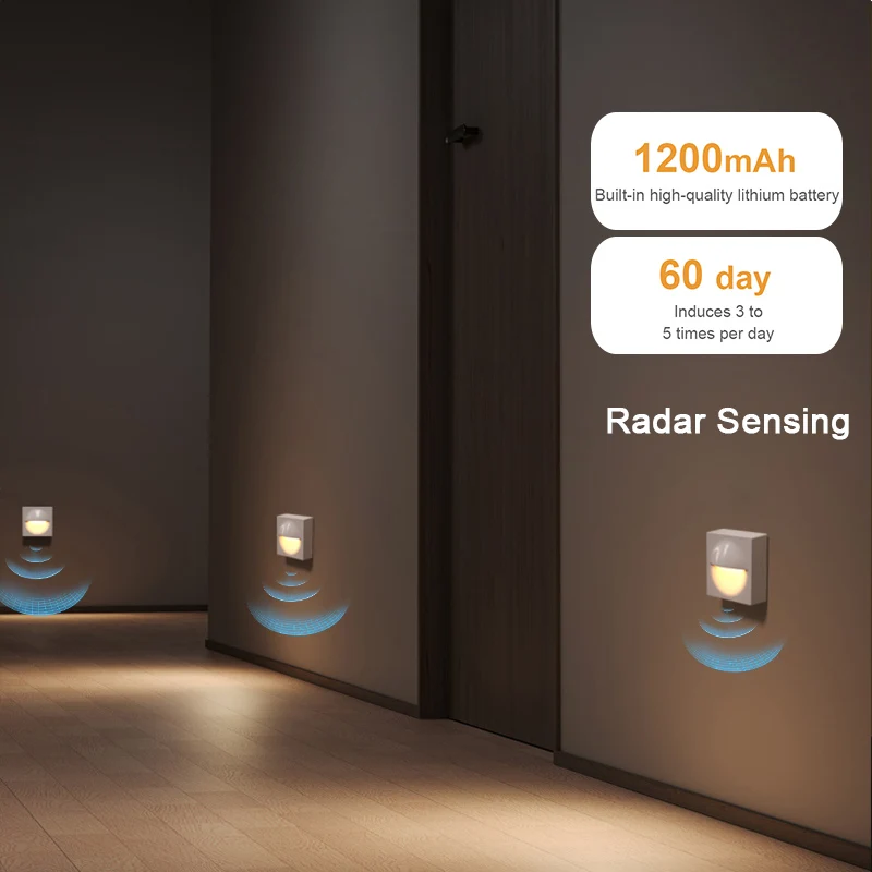 Radar Sensor Light Night Light Magnetic Attraction Motion Sensor Light Suitable for Bathrooms Corners Kitchens and Bedrooms
Radar Sensor Light Night Light Magnetic Attraction Motion Sensor Light Suitable for Bathrooms Corners Kitchens and Bedrooms