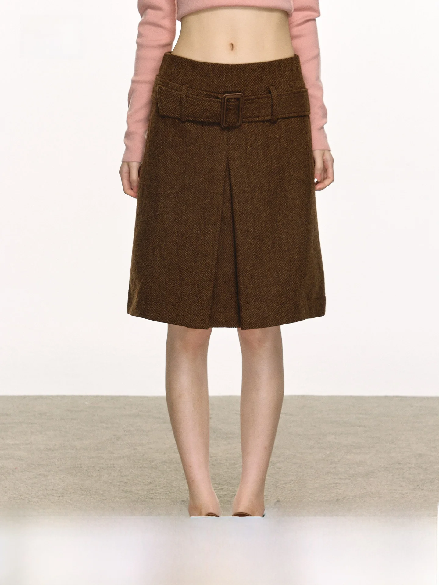 Anna Aneae Brown Color Design Slim Fit Midi Skirt Spring New Sle Retro Casual Straight Cut Attractive Bodycon Skirt
Anna Aneae Brown Color Design Slim Fit Midi Skirt Spring New Sle Retro Casual Straight Cut Attractive Bodycon Skirt