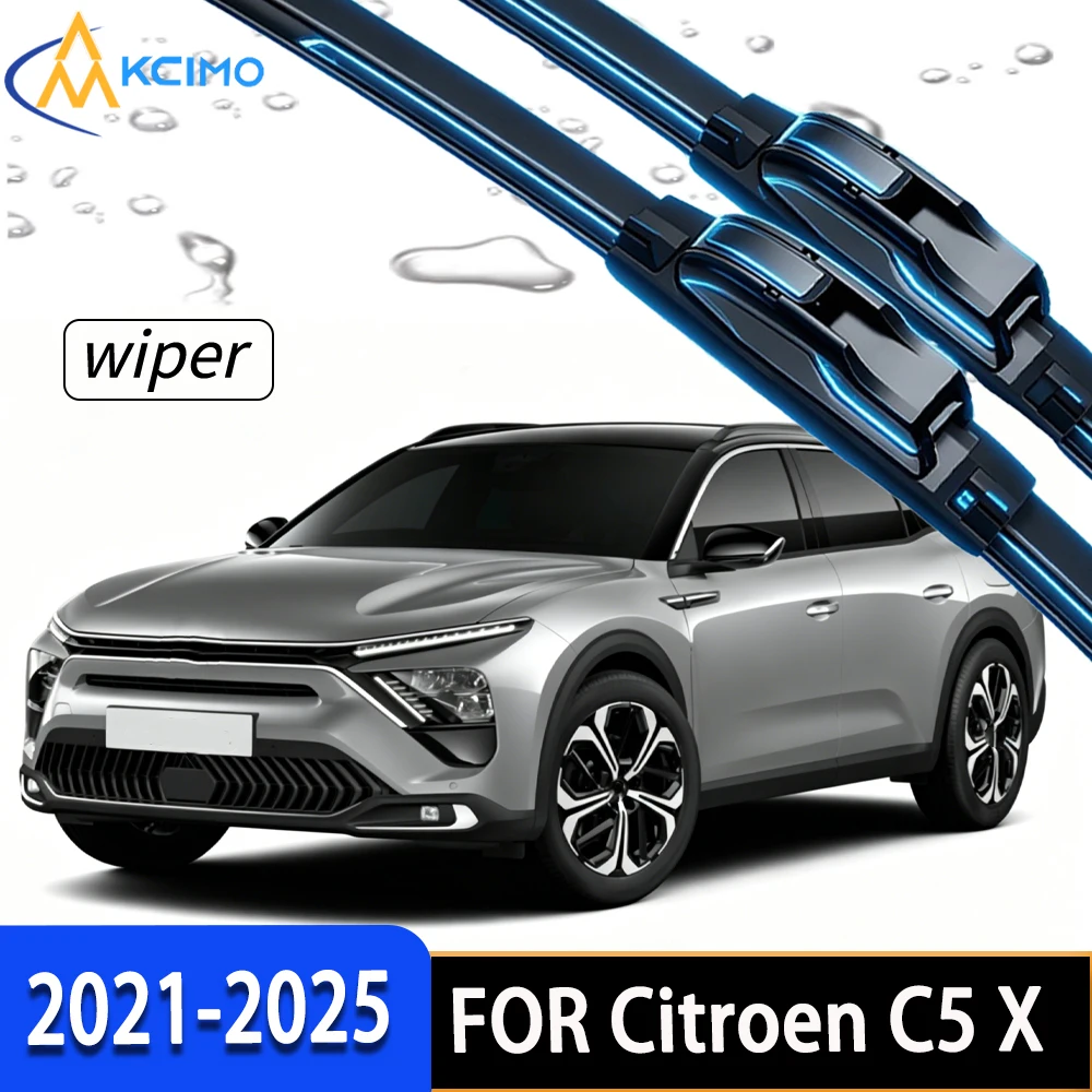 Windshield Wiper Blades High-Density Rubber Stable Wiping Quiet Operation Direct Fit For Citroën C5 X 2021-2025
Windshield Wiper Blades High-Density Rubber Stable Wiping Quiet Operation Direct Fit For Citroën C5 X 2021-2025