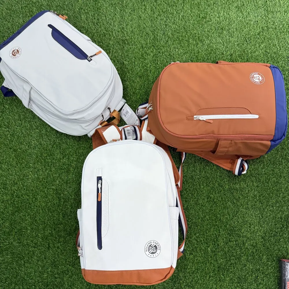 Wilson Tennis Bag Holds 2 Tennis Rackets Backpack French Open Shoulder Bag Court Racket Bag Men Women Padel Sports Backpack
Wilson Tennis Bag Holds 2 Tennis Rackets Backpack French Open Shoulder Bag Court Racket Bag Men Women Padel Sports Backpack
