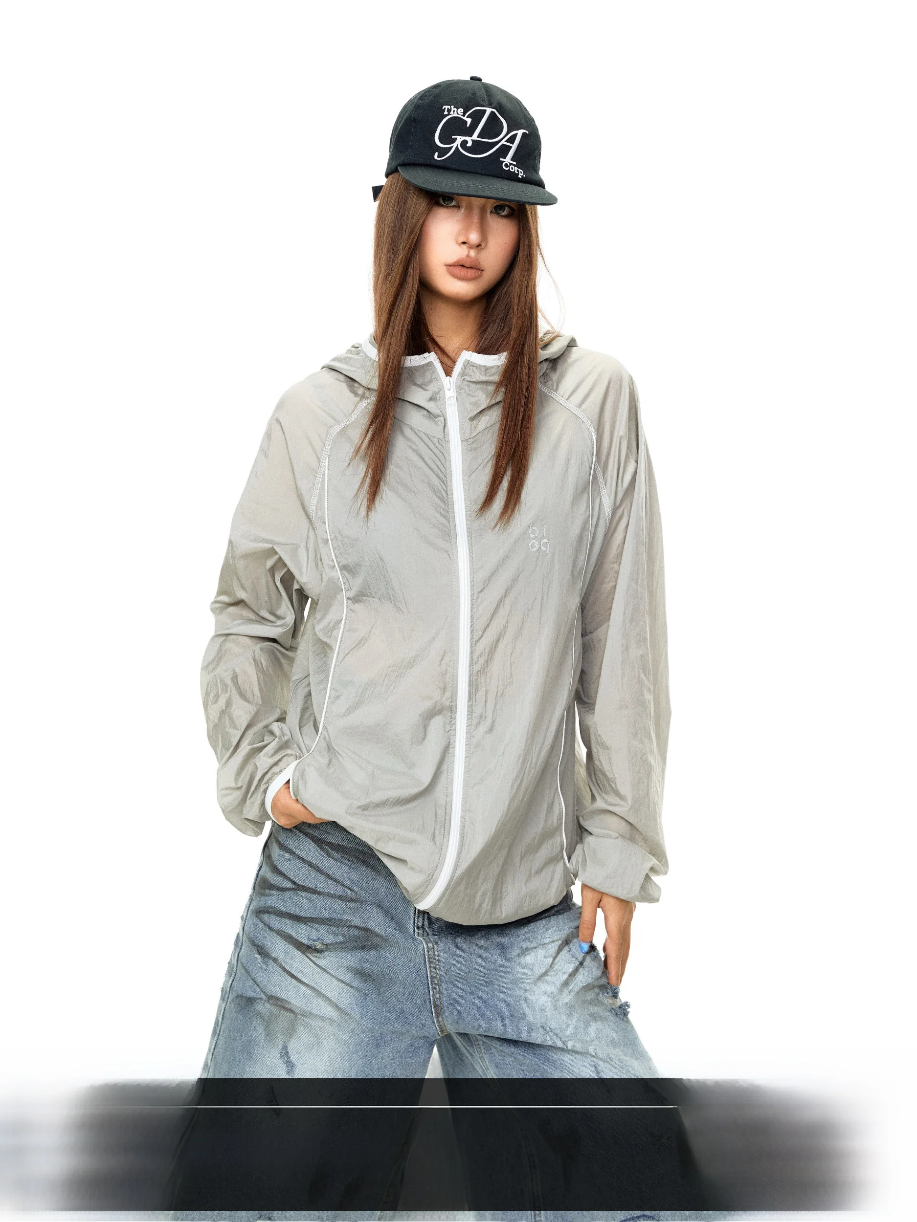 Lightweight Breathable American Style Women's Summer Outdoor Sportswear Loose Casual Zipper Cool Feeling Sun Protection Coat
Lightweight Breathable American Style Women's Summer Outdoor Sportswear Loose Casual Zipper Cool Feeling Sun Protection Coat