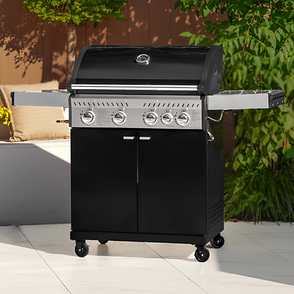 Outdoor Gas BBQ Grill Large Courtyard Barbecue Stove Heavy Duty Outdoor Cooking Rack for Villa Garden Backyard Home Use
Outdoor Gas BBQ Grill Large Courtyard Barbecue Stove Heavy Duty Outdoor Cooking Rack for Villa Garden Backyard Home Use