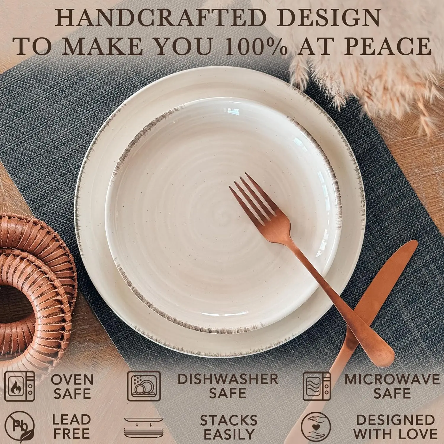 Mora Ceramic Helix Swirl Dinner Plates Set Of 6, 10In Modern Spiral Porcelain Dish Dinnerware For Kitchen, Serving &
Mora Ceramic Helix Swirl Dinner Plates Set Of 6, 10In Modern Spiral Porcelain Dish Dinnerware For Kitchen, Serving &