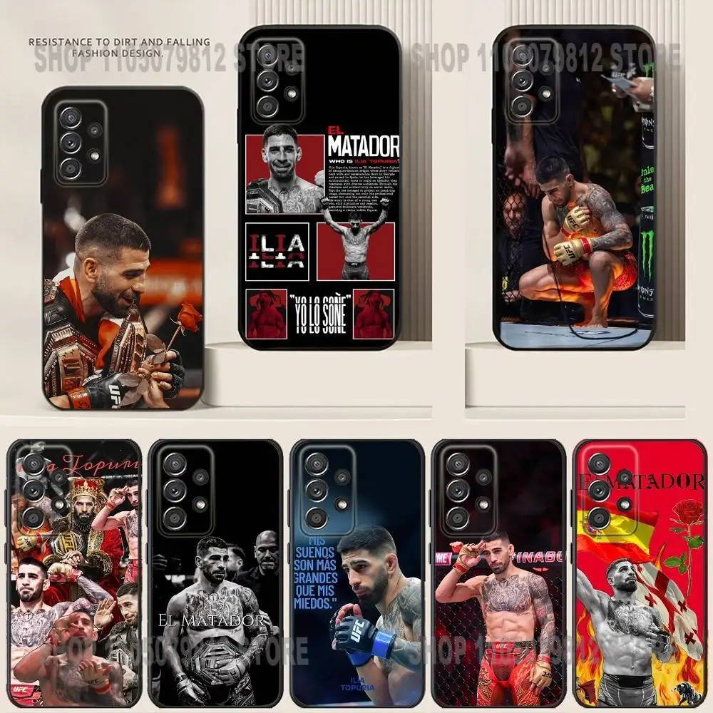 I-Ilia Champion T-Topuria Phone Case For Samsung S24,21,22,23,30,Ultra,20,Plus,Note,10,9,Black soft silicone case
I-Ilia Champion T-Topuria Phone Case For Samsung S24,21,22,23,30,Ultra,20,Plus,Note,10,9,Black soft silicone case