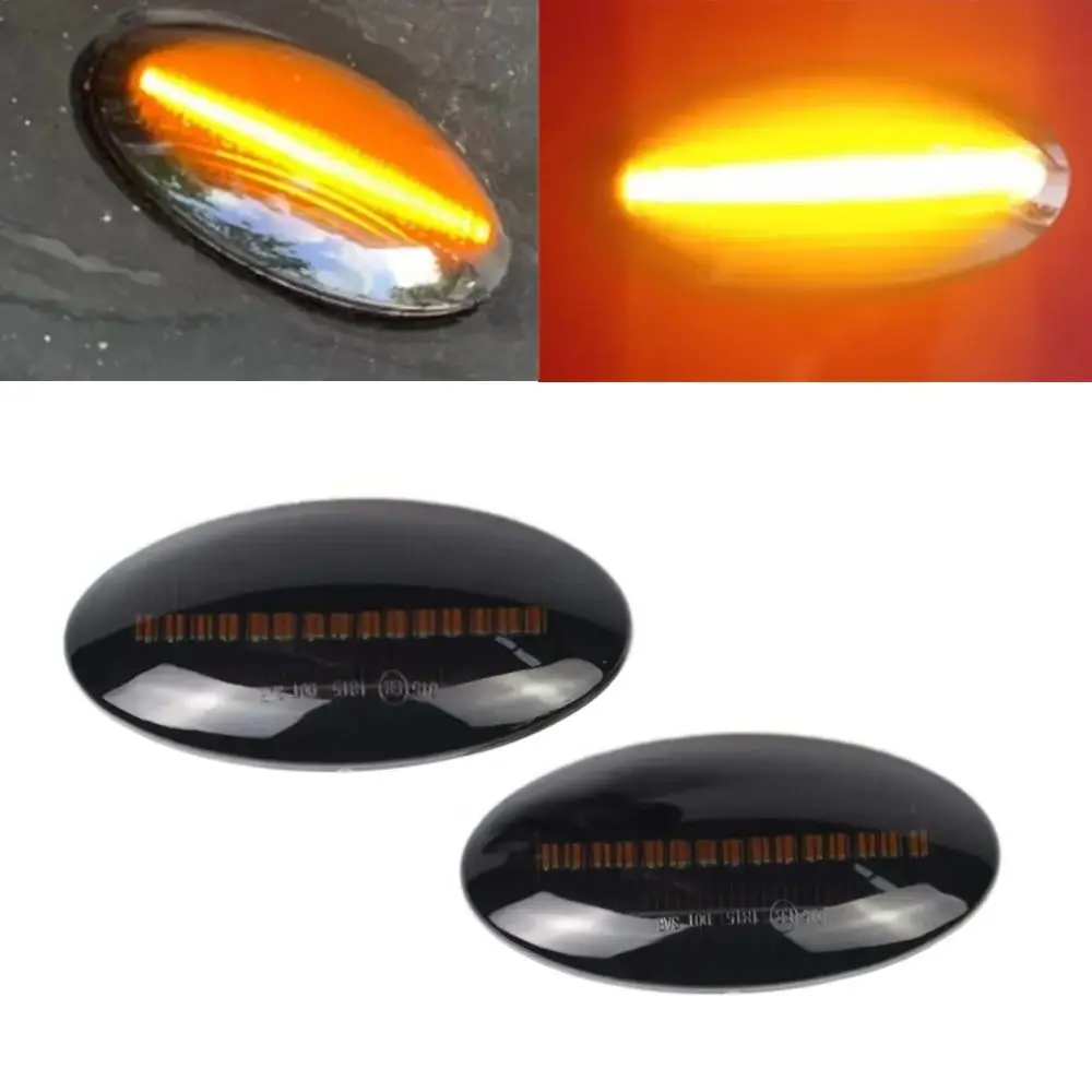 2pcs LED Dynamic Side Marker Turn Signal Blinker Flowing Water Blinker Flashing Light For Suzuki SX4 S-Cross GL 2013-2020
2pcs LED Dynamic Side Marker Turn Signal Blinker Flowing Water Blinker Flashing Light For Suzuki SX4 S-Cross GL 2013-2020