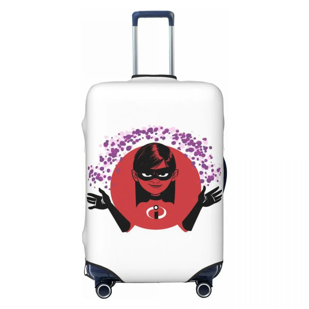 Пользовательский чехол для багажа The Incredibles Violet Parr, эластичный дорожный чемодан, защитные чехлы, костюм для 18-32 дюймов 
Пользовательский чехол для багажа The Incredibles Violet Parr, эластичный дорожный чемодан, защитные чехлы, костюм для 18-32 дюймов