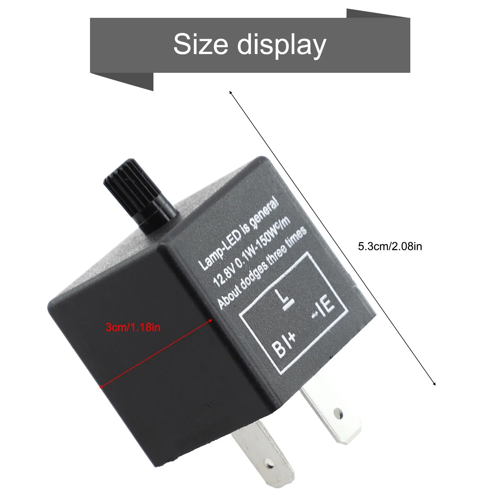 Hyper Flash LED Flasher Relay Black Auto Accessories For Automobile Motorcycle For Most 12V Auto 100% Brand New
Hyper Flash LED Flasher Relay Black Auto Accessories For Automobile Motorcycle For Most 12V Auto 100% Brand New