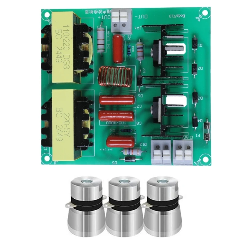 N3UC High Power 150W Ultrasonic Cleaner PCB Driver Board with 3 Transducers for Automotive Parts Cleaning
N3UC High Power 150W Ultrasonic Cleaner PCB Driver Board with 3 Transducers for Automotive Parts Cleaning