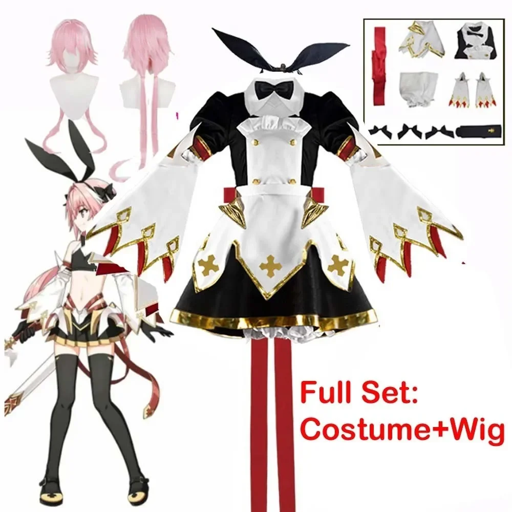 Anime Fate Grand Order Saber Astolfo Cosplay Costume FGO Sword Version 3.0 Maid Outfit Dress Party Suit Women 2025 Hot Sale
Anime Fate Grand Order Saber Astolfo Cosplay Costume FGO Sword Version 3.0 Maid Outfit Dress Party Suit Women 2025 Hot Sale