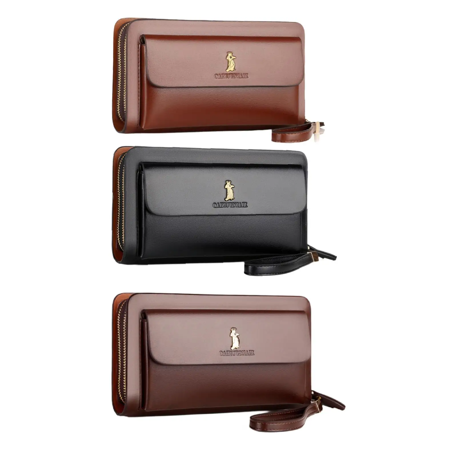 Men's PU Leather Long Wallet Clutch Bag Casual Gifts for Dad Card Case Large Fashion with Strap Credit Card Holder Phone Holder
Men's PU Leather Long Wallet Clutch Bag Casual Gifts for Dad Card Case Large Fashion with Strap Credit Card Holder Phone Holder