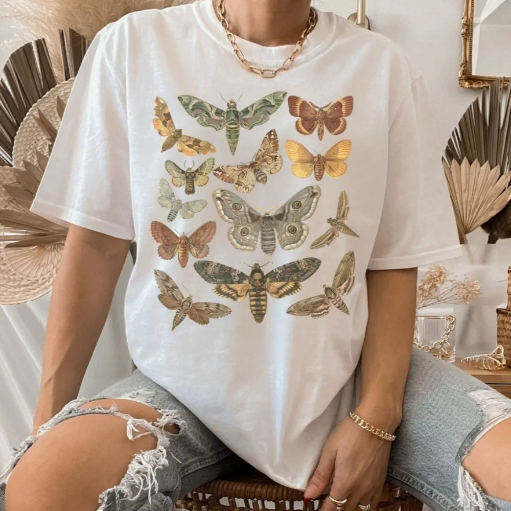 Butterfly Shirt Moth Tops Cottagecore Clothes Bug Shirt Aesthetic Cottage Tees Women Clothes Y2k Top Oversized Shirt
Butterfly Shirt Moth Tops Cottagecore Clothes Bug Shirt Aesthetic Cottage Tees Women Clothes Y2k Top Oversized Shirt