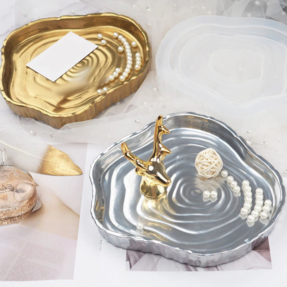 Silicone Tree Stump Mold for Decorative Tray White Color DIY Plate Mold Adorment H made Reusable Storage Craft Tool
Silicone Tree Stump Mold for Decorative Tray White Color DIY Plate Mold Adorment H made Reusable Storage Craft Tool