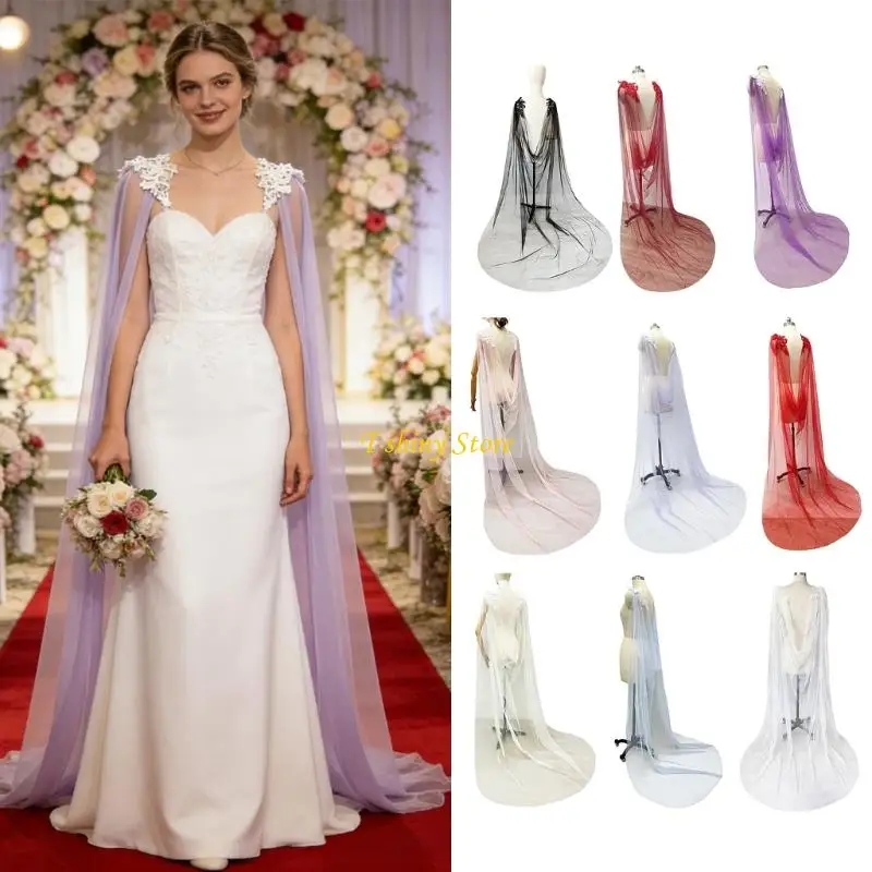N58F Lightweight Embroidered Mesh Bridal For Outdoor Ceremonies Cathedral Length
N58F Lightweight Embroidered Mesh Bridal For Outdoor Ceremonies Cathedral Length