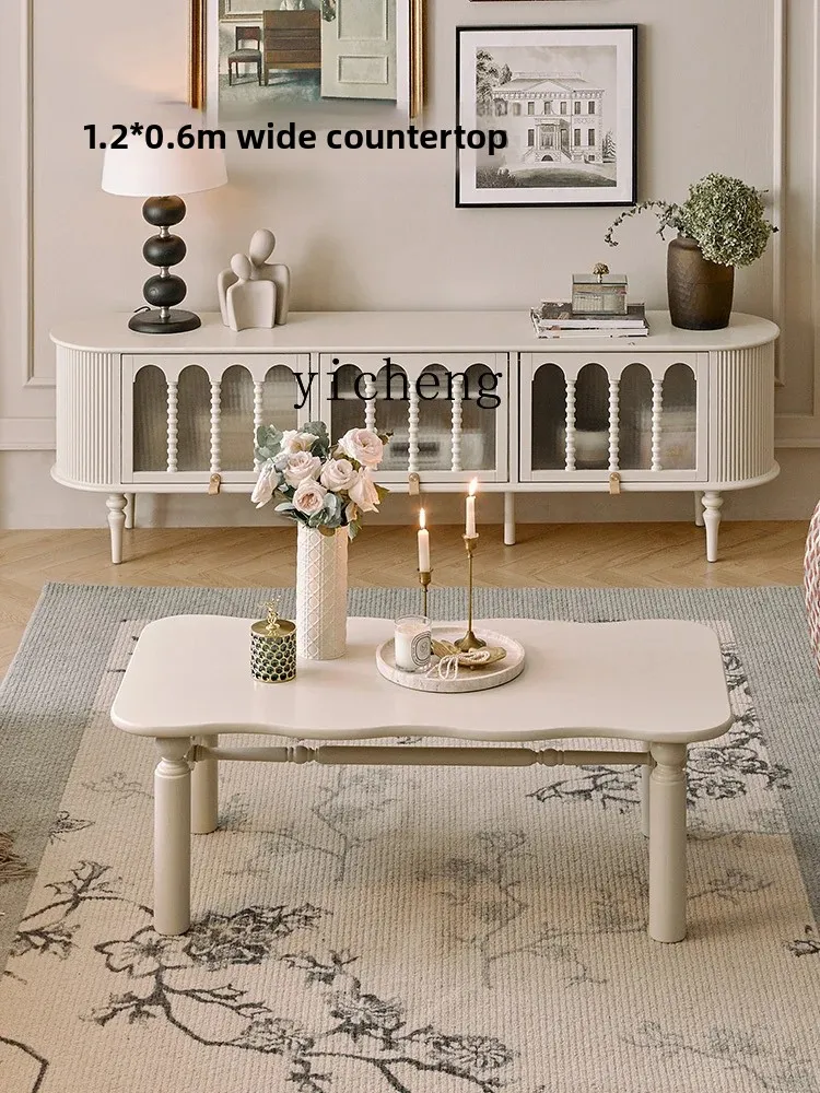 b9 Cream Style Solid Wood Tea Table High-Grade Living Room Home Small Apartment Small Square Table
b9 Cream Style Solid Wood Tea Table High-Grade Living Room Home Small Apartment Small Square Table