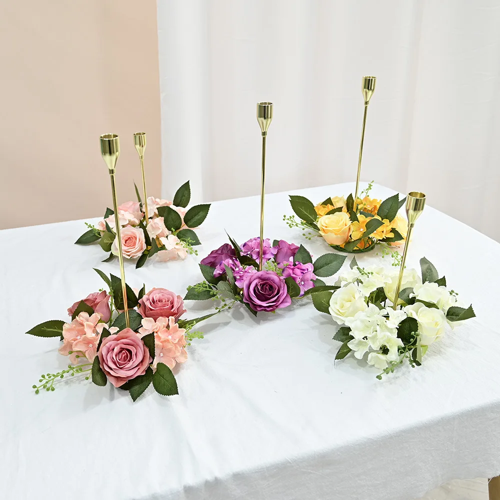European style simulated rose 20CM candlestick wreath Christmas decoration window props table wedding arrangement fake flowers
European style simulated rose 20CM candlestick wreath Christmas decoration window props table wedding arrangement fake flowers