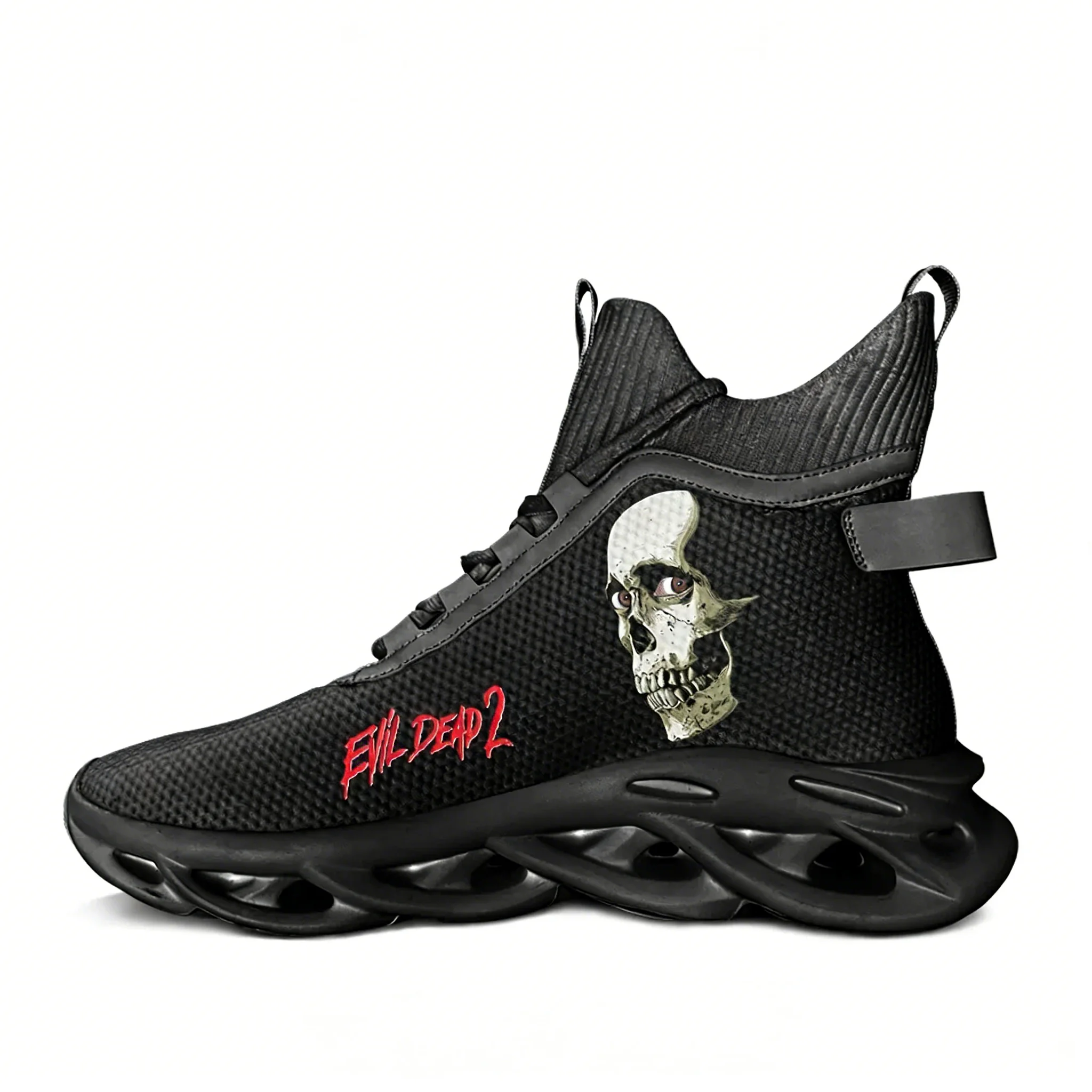 Кроссовки Evil Dead II High Top Flats для мужчин и женщин, спортивная обувь высокого качества, модные кроссовки на шнуровке, сетчатая обувь, индивидуальный дизайн
Кроссовки Evil Dead II High Top Flats для мужчин и женщин, спортивная обувь высокого качества, модные кроссовки на шнуровке, сетчатая обувь, индивидуальный дизайн