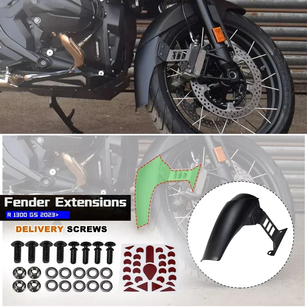 Аксессуары для мотоциклов защита от брызг для BMW R1300GS R 1300 GS 2023-удлинитель переднего крыла
Аксессуары для мотоциклов защита от брызг для BMW R1300GS R 1300 GS 2023-удлинитель переднего крыла