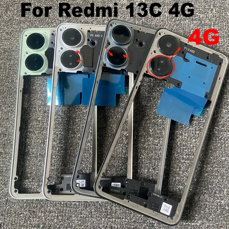 For Redmi 13C Middle Frame Front Bezel Faceplate Frame With Side Button Repair Spare Parts
For Redmi 13C Middle Frame Front Bezel Faceplate Frame With Side Button Repair Spare Parts