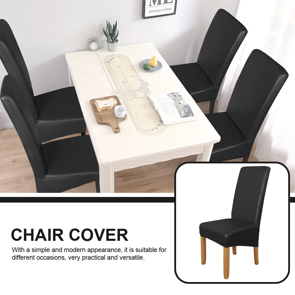 Waterproof Chair Cover PU Material Design for Home Party Banquet Use Easy Install Elastic Fit Dining Table Chair
Waterproof Chair Cover PU Material Design for Home Party Banquet Use Easy Install Elastic Fit Dining Table Chair