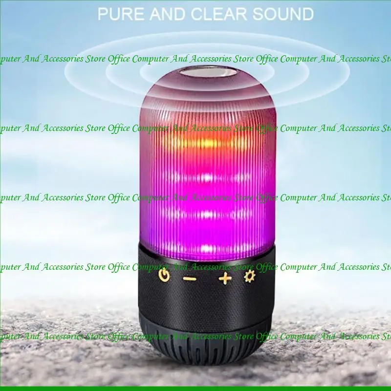 U55C Wireless Speaker Portable Speaker with Multi LED Light Dynamic Modes Waterproof
U55C Wireless Speaker Portable Speaker with Multi LED Light Dynamic Modes Waterproof