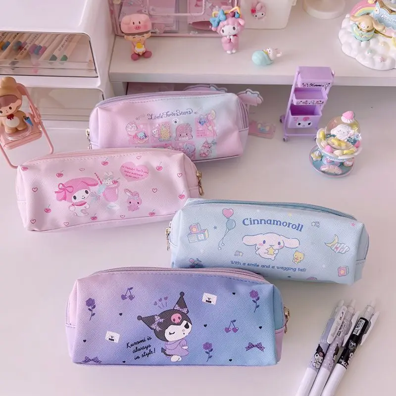 Kawaii Sanrio Anime Cute Hello Kitty My Melody Cartoon Double Layer Pencil Bag Travel Storage Zipper Coin Purse Stationery Gift
Kawaii Sanrio Anime Cute Hello Kitty My Melody Cartoon Double Layer Pencil Bag Travel Storage Zipper Coin Purse Stationery Gift