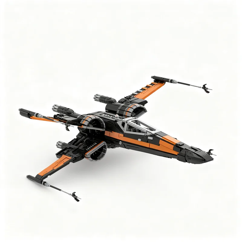 6097PCS MOC Space Battle Movie T Fighter Model Custom Puzzle DIY Creative Ideas Toy Assembly Birthday Gift Spaceship Series
6097PCS MOC Space Battle Movie T Fighter Model Custom Puzzle DIY Creative Ideas Toy Assembly Birthday Gift Spaceship Series