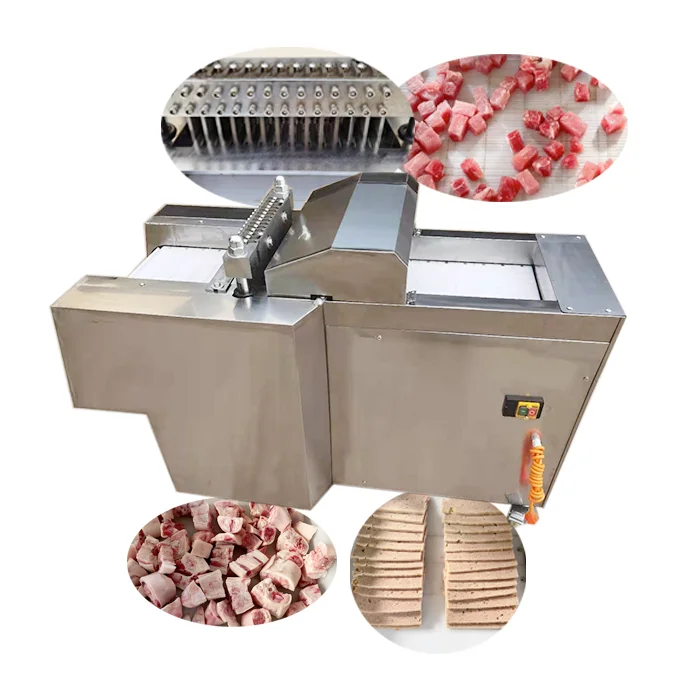 Electric Meat Cube Cutter Fish Dicer Cut Goat Pork Frozen Meat Cutting Machine Beef Slicer Dicing Chicken Cutting Machine
Electric Meat Cube Cutter Fish Dicer Cut Goat Pork Frozen Meat Cutting Machine Beef Slicer Dicing Chicken Cutting Machine