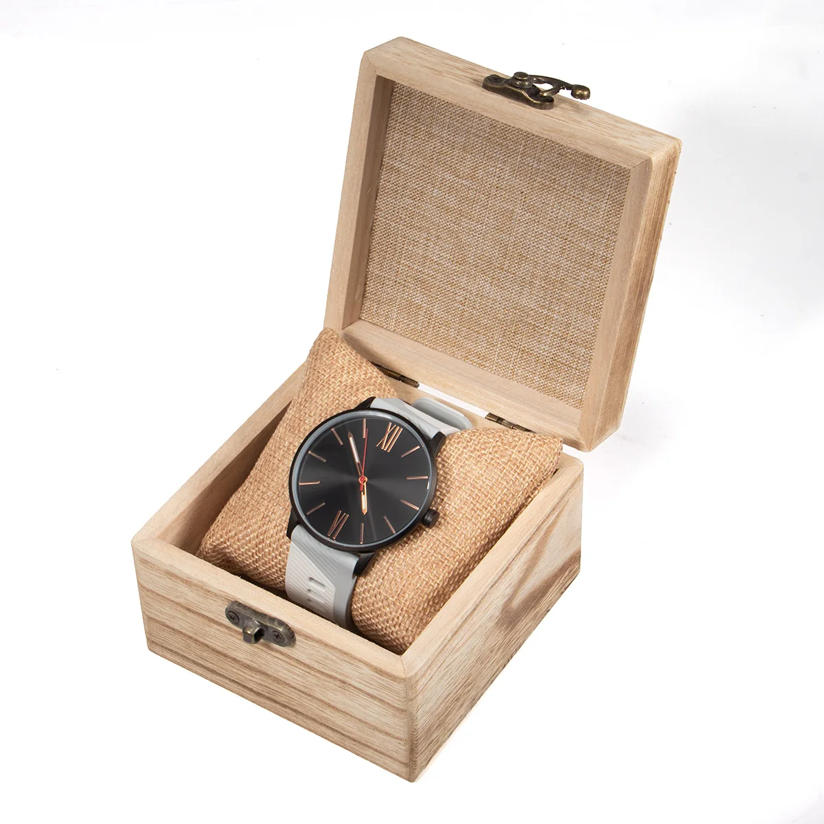 Single Wooden watch Case for Men and Women Protective Soft Linen Lining Jewelry Display Box Organizer Storage Case Holder
Single Wooden watch Case for Men and Women Protective Soft Linen Lining Jewelry Display Box Organizer Storage Case Holder
