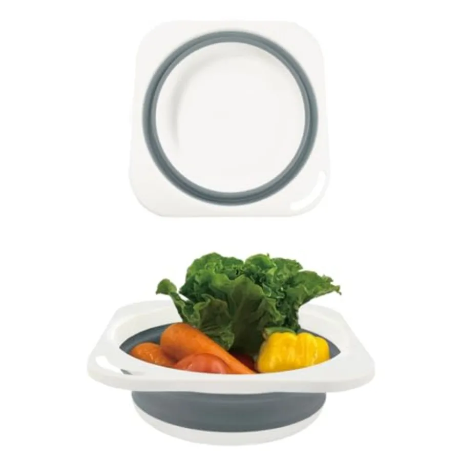 Portable Collapsible Wash Basin, Foldable Dish Tub Space-Saving for Kitchen, Camping, Travel, Laundry, Bottles
Portable Collapsible Wash Basin, Foldable Dish Tub Space-Saving for Kitchen, Camping, Travel, Laundry, Bottles