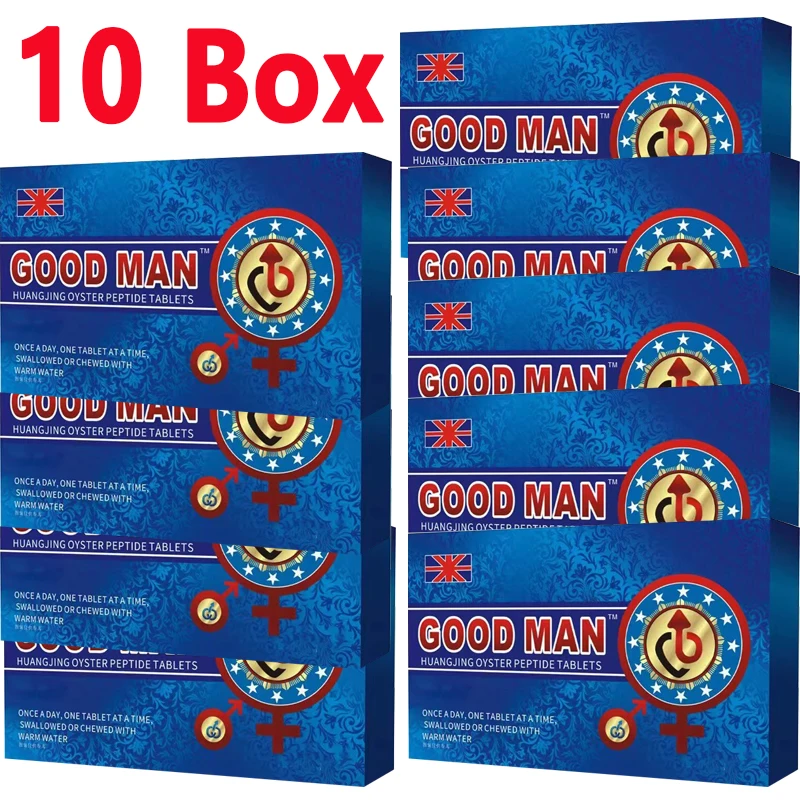 10Boxes Blue Tablets 120 Capsules Huang Jing Oyster Capsules Nutritious Health Product for Men Power
10Boxes Blue Tablets 120 Capsules Huang Jing Oyster Capsules Nutritious Health Product for Men Power