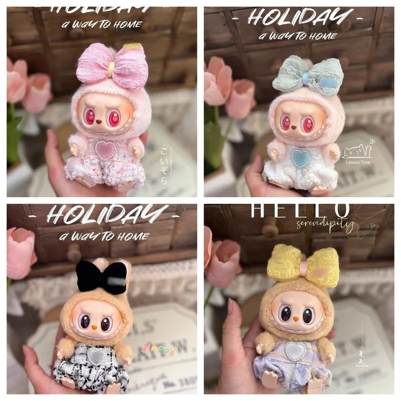 Одежда для кукол Labubu, детская одежда 17 см, модный комплект нагрудников Kawaii V1 V2, модная одежда, аксессуары, комплект подарков, индивидуальные куклы без кукол
Одежда для кукол Labubu, детская одежда 17 см, модный комплект нагрудников Kawaii V1 V2, модная одежда, аксессуары, комплект подарков, индивидуальные куклы без кукол