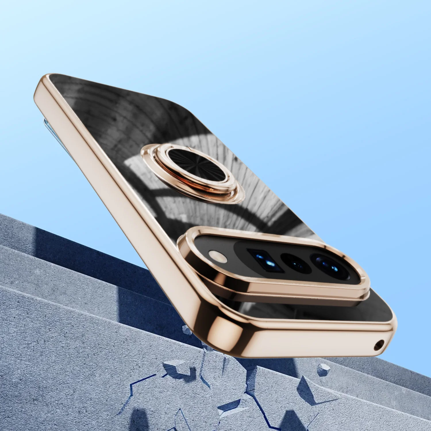 Electroplated Magnetic Ring Bracket Case For Google Pixel 10 9 Pro XL 10Pro 9A 8 Pro 8A 7Pro 7A 7 6A 5A Shockproof Bumper Cover
Electroplated Magnetic Ring Bracket Case For Google Pixel 10 9 Pro XL 10Pro 9A 8 Pro 8A 7Pro 7A 7 6A 5A Shockproof Bumper Cover