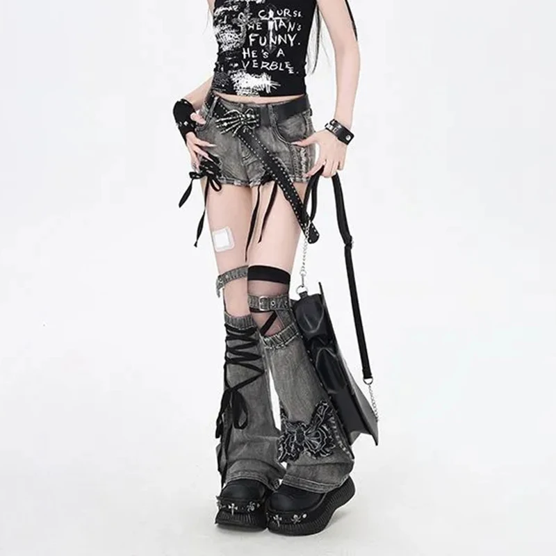 Y2K Гранж, комплект из 2 предметов, джинсовые шорты, гетры, сексуальный кот, потертые джинсовые вырезы, асимметричная лоскутная бабочка, комплект из 2 предметов
Y2K Гранж, комплект из 2 предметов, джинсовые шорты, гетры, сексуальный кот, потертые джинсовые вырезы, асимметричная лоскутная бабочка, комплект из 2 предметов