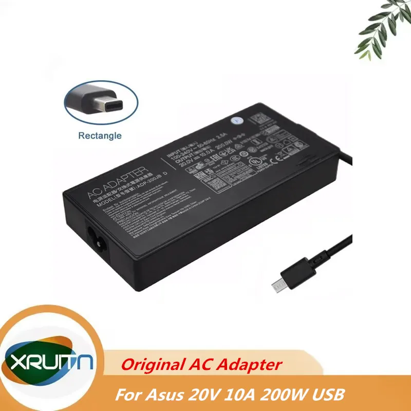 Оригинальное зарядное устройство для ноутбука ASUS ADP-200JB K 20 В 10 А 200 Вт USB A20-200P1A адаптер переменного тока
Оригинальное зарядное устройство для ноутбука ASUS ADP-200JB K 20 В 10 А 200 Вт USB A20-200P1A адаптер переменного тока