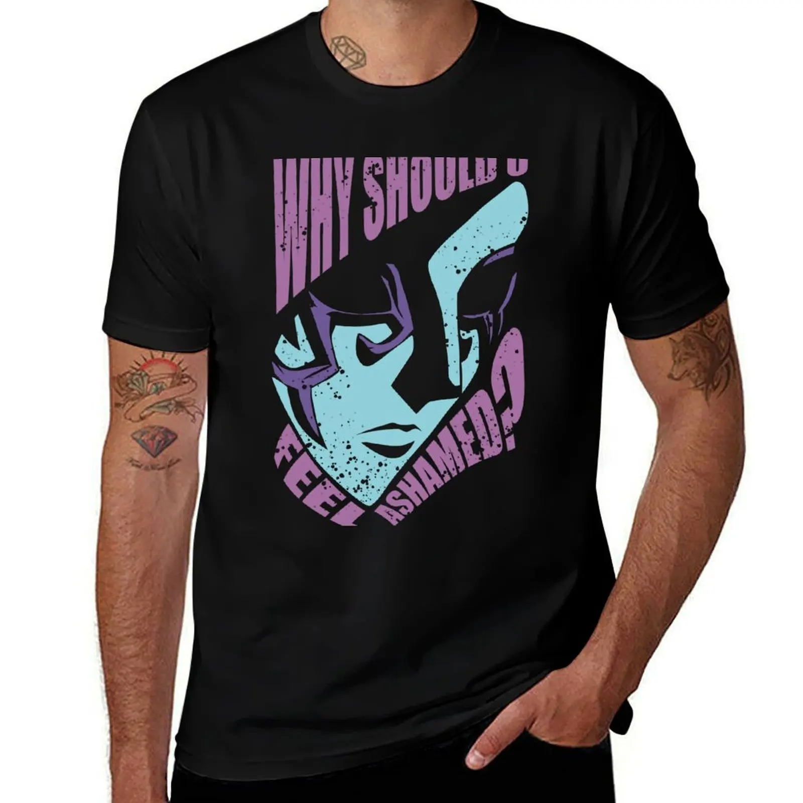 Mashle Abyss Razor Neon Aesthetic Mask - Magic and Muscles Characters Merch - Express Yourself with Anime Style T-Shirt
Mashle Abyss Razor Neon Aesthetic Mask - Magic and Muscles Characters Merch - Express Yourself with Anime Style T-Shirt