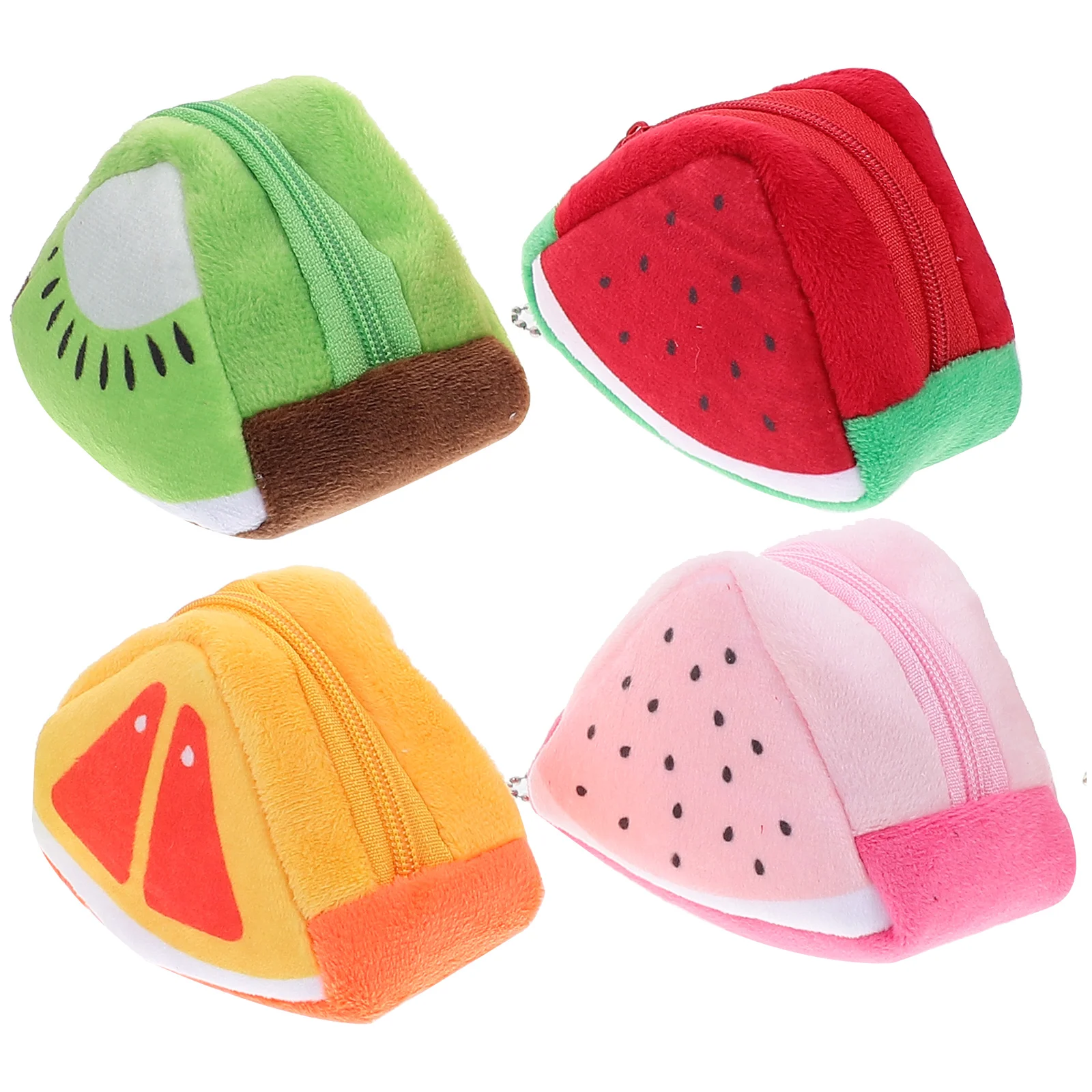 4pcs Coin Purse Fruit Pattern Plush Triangle Wallet Pocket Mini Pouch Purse fruit coin purse Mini Pouch Coin Purse
4pcs Coin Purse Fruit Pattern Plush Triangle Wallet Pocket Mini Pouch Purse fruit coin purse Mini Pouch Coin Purse
