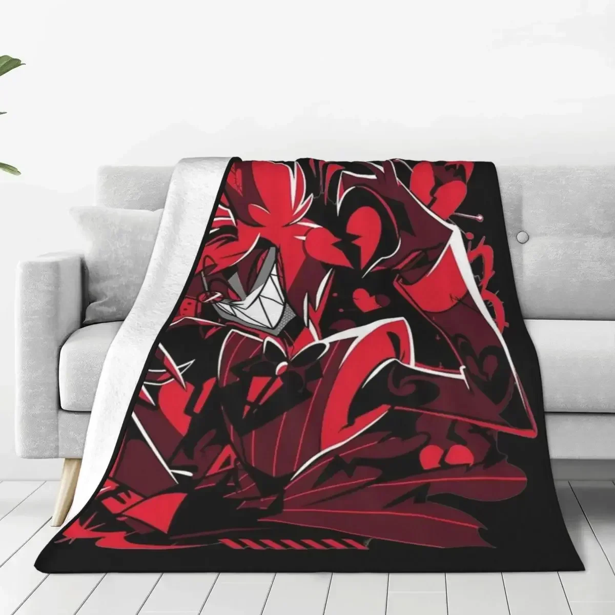 Hazbin Hotels Alastor Knitted Blanket Coral Fleece Plush Lightweight Throw Blanket for Bed Bedroom Quilt throw blanket
Hazbin Hotels Alastor Knitted Blanket Coral Fleece Plush Lightweight Throw Blanket for Bed Bedroom Quilt throw blanket