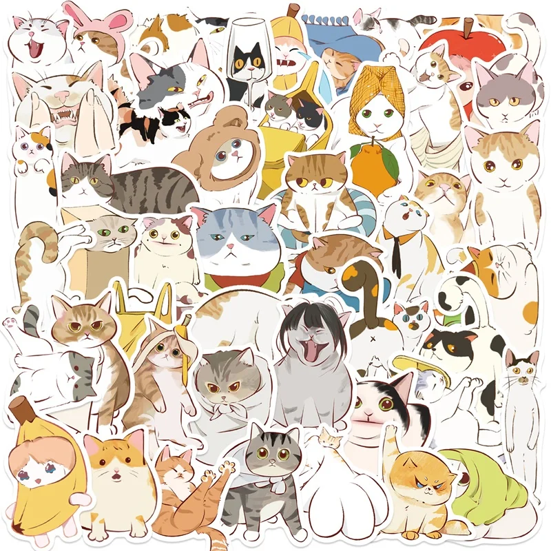 10/30/50PCS Kawaii Get Angry Cat PVC Sticker Aesthetic DIY Children's Decoration Scrapbooking Supplies Hand Accounting Tools
10/30/50PCS Kawaii Get Angry Cat PVC Sticker Aesthetic DIY Children's Decoration Scrapbooking Supplies Hand Accounting Tools