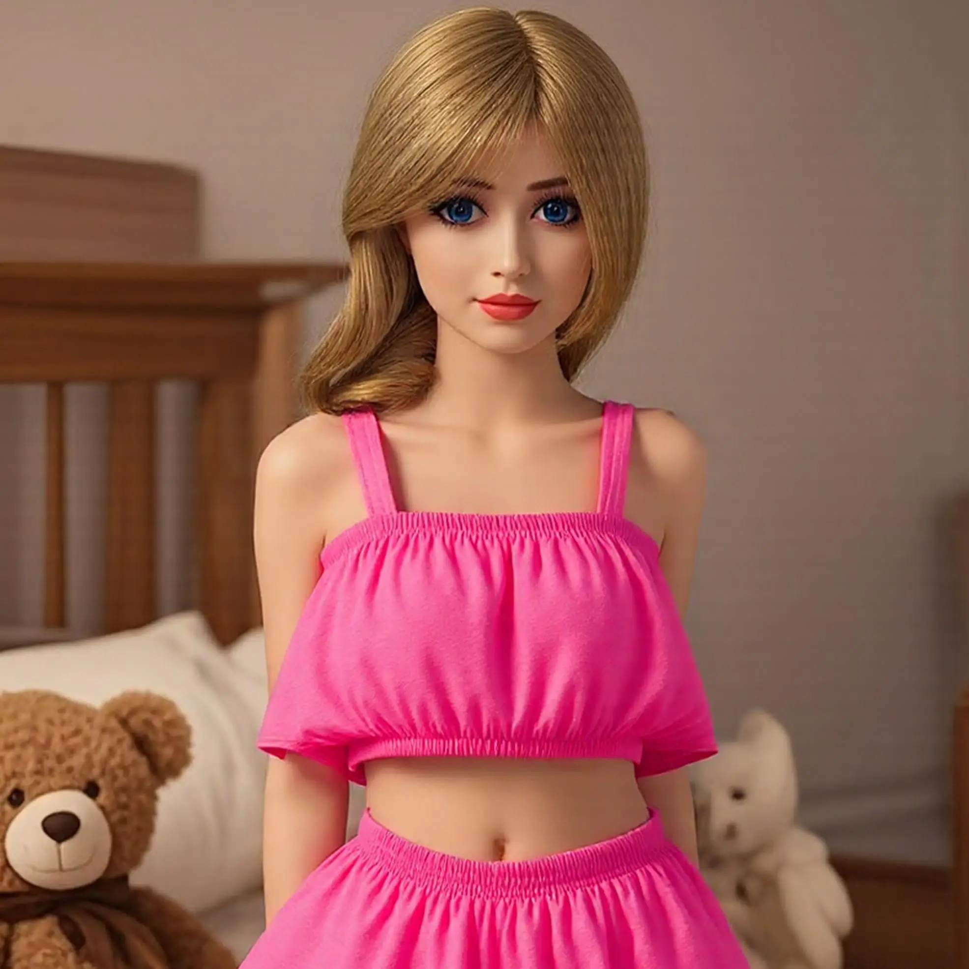 Бесшовная подвижная коллекционная кукла из ТПЭ, 80 см, подвижная модель персонажа, реалистичная фигурка художественного дисплея, доставка местного склада
Бесшовная подвижная коллекционная кукла из ТПЭ, 80 см, подвижная модель персонажа, реалистичная фигурка художественного дисплея, доставка местного склада