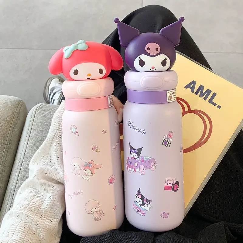 Kawaii Kuromi My Melody Cinnamoroll Hello Kitty Sanrio Cute Student Cartoon Insulate Cup Children Sippy Milk Coffee Cup for Kids
Kawaii Kuromi My Melody Cinnamoroll Hello Kitty Sanrio Cute Student Cartoon Insulate Cup Children Sippy Milk Coffee Cup for Kids