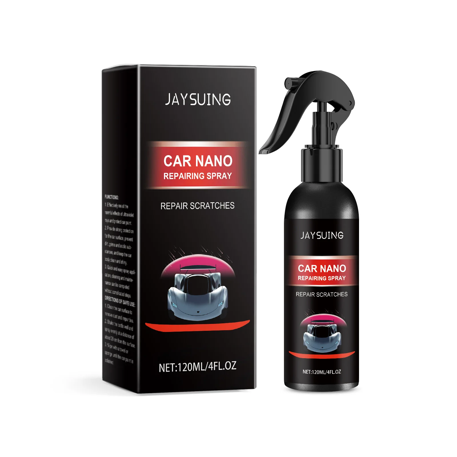 US EU Local Warehouse Car Coating Spray, Liquid Glass Sealant Formula Delivers Glossy Shine Finish, Forms Dust-Proof & Anti-Fouling Protective Film Over Paintwork, Simple Application for Auto Polishing, Glazing & Long-Term Vehicle Exterior Maintenance
US EU Local Warehouse Car Coating Spray, Liquid Glass Sealant Formula Delivers Glossy Shine Finish, Forms Dust-Proof & Anti-Fouling Protective Film Over Paintwork, Simple Application for Auto Polishing, Glazing & Long-Term Vehicle Exterior Maintenance